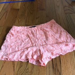 Lace shorts